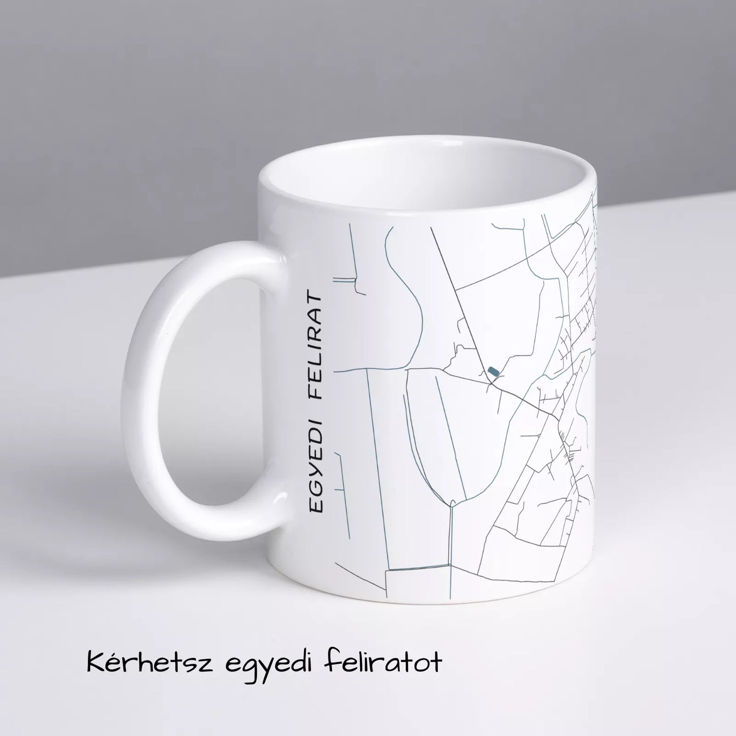 Sarkadkeresztúr - Térképes bögre