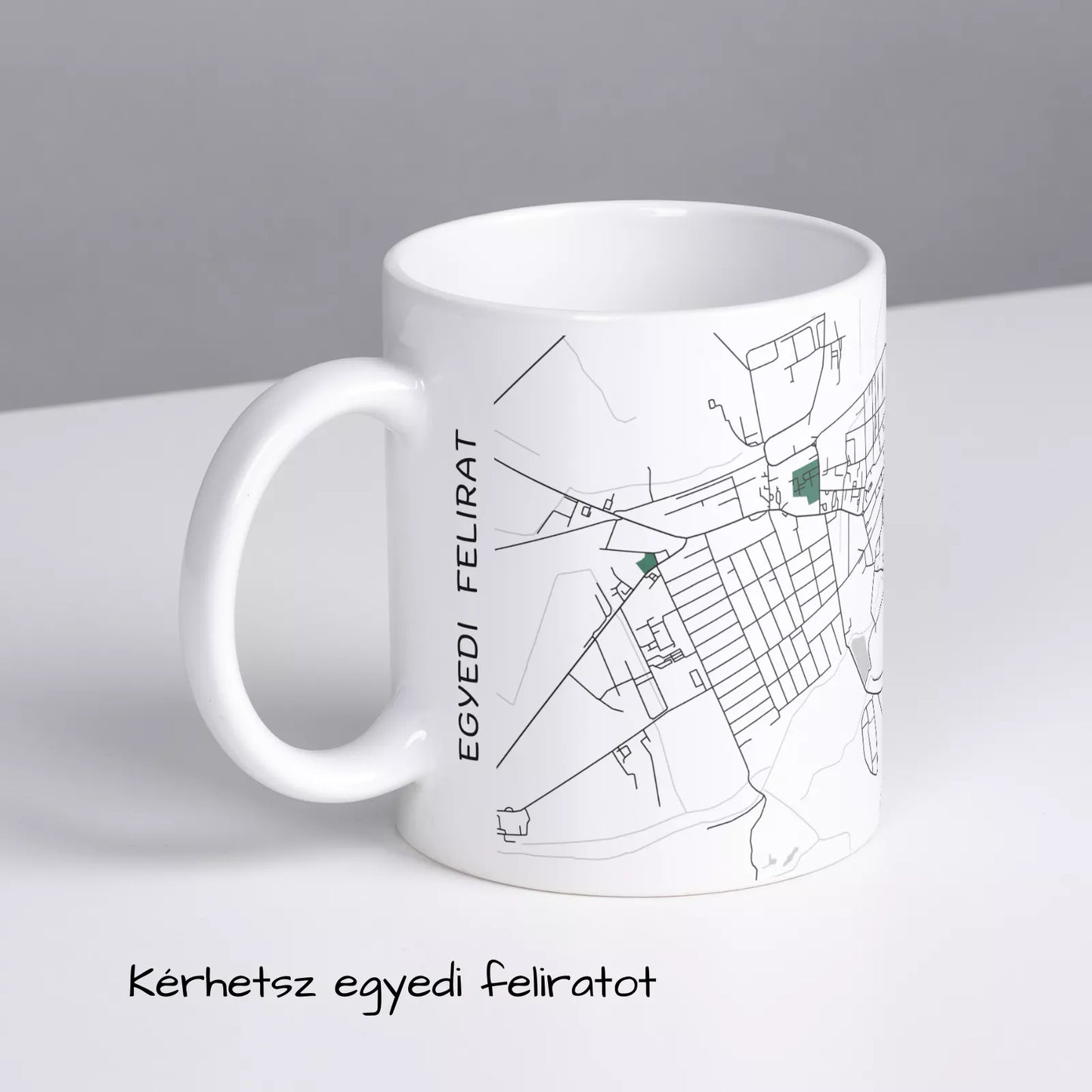 Sárvár - Térképes bögre