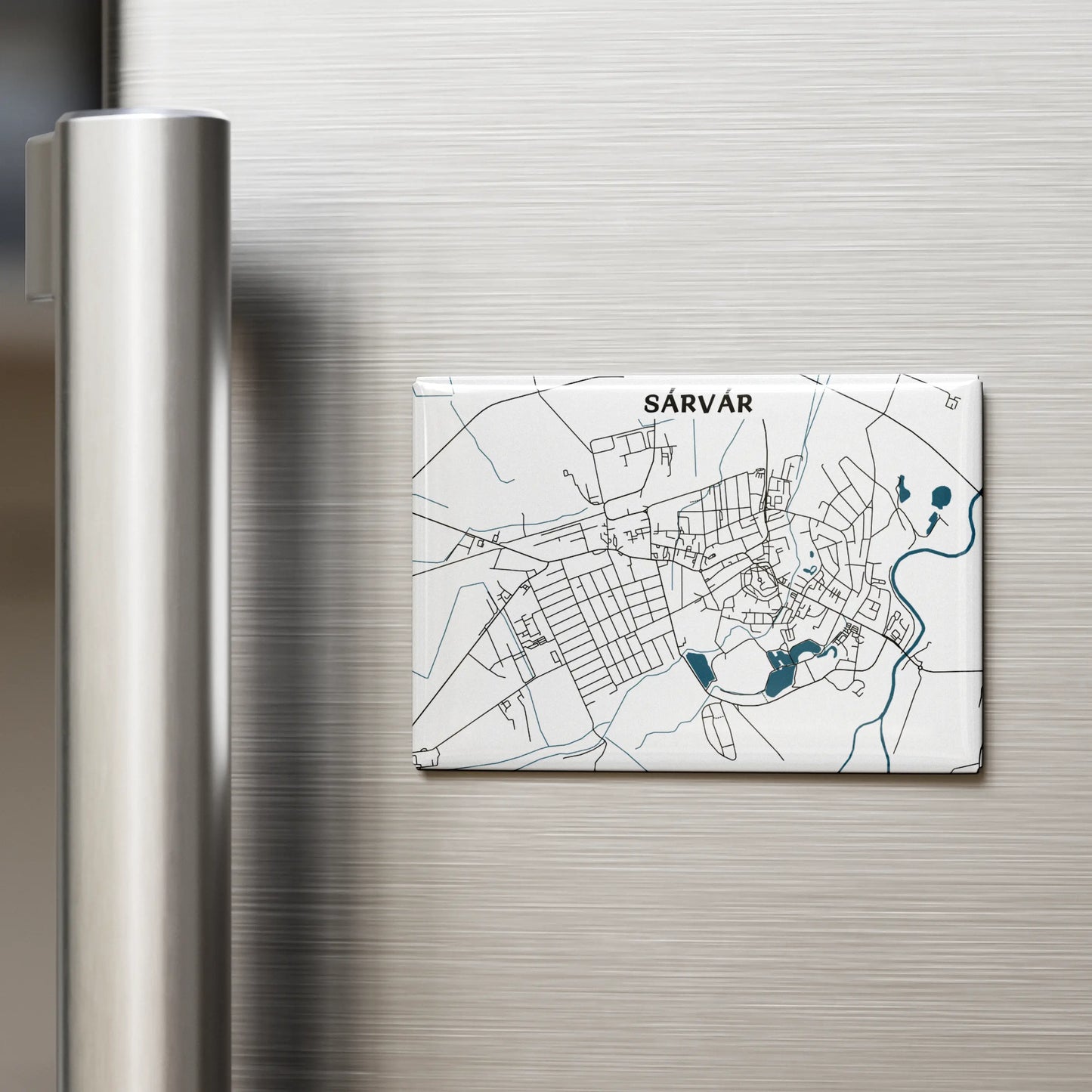 Sárvár hűtőmágnes