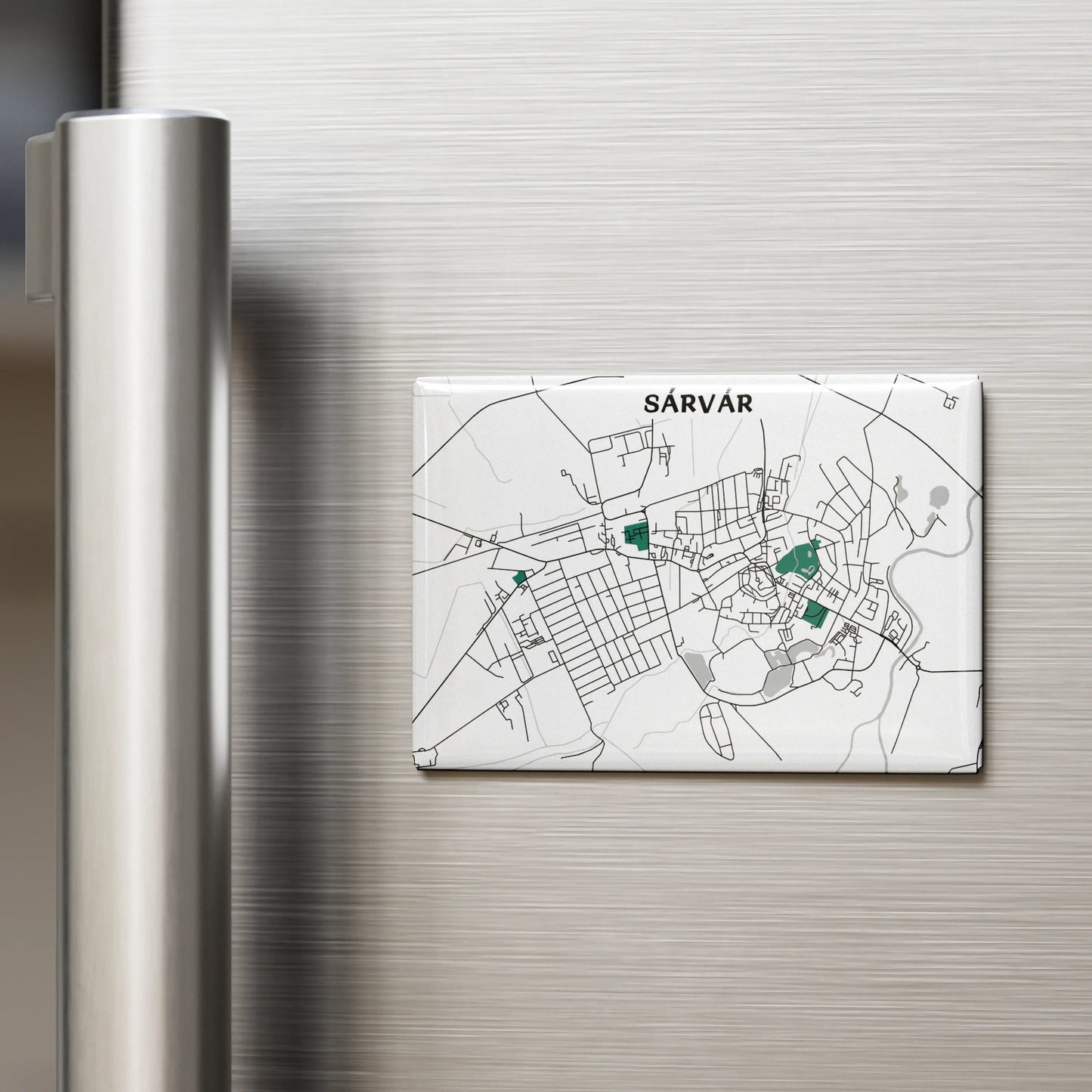 Sárvár hűtőmágnes