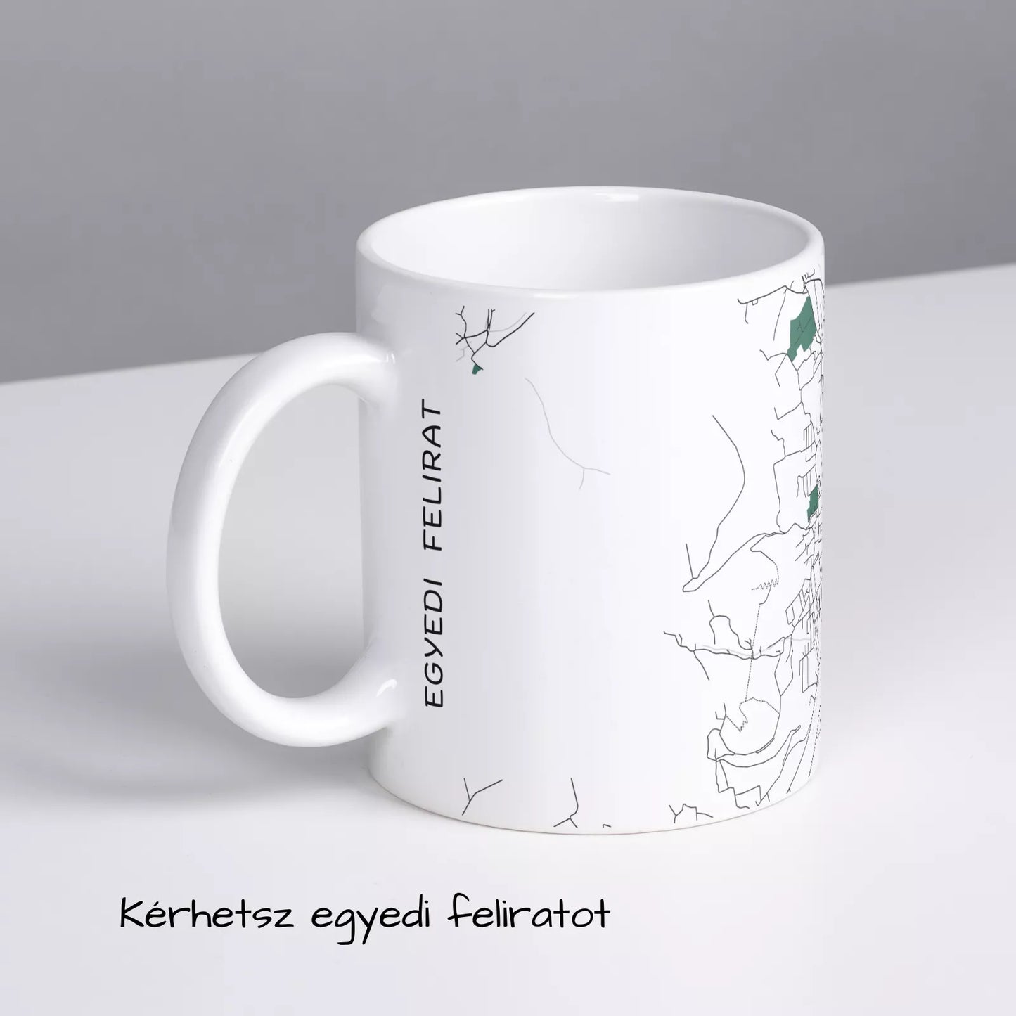 Sátoraljaújhely - Térképes bögre