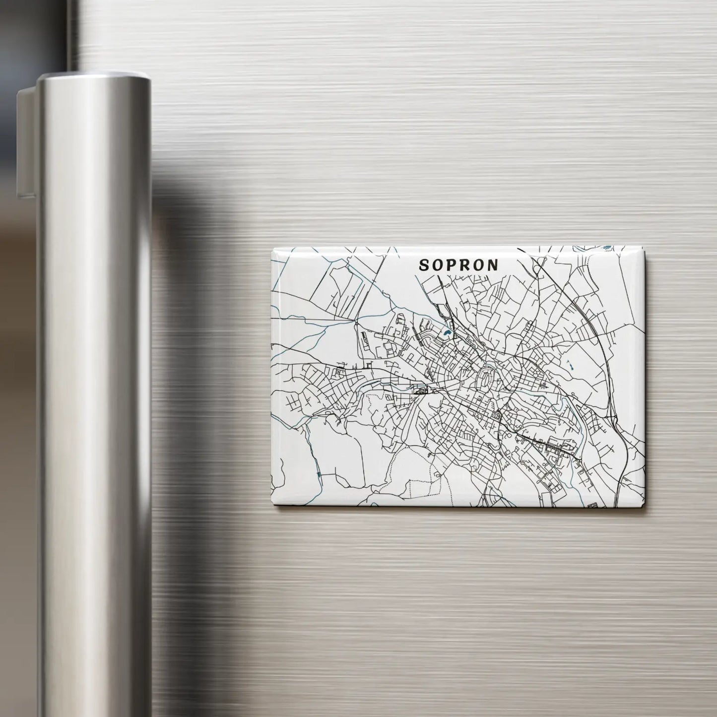 Sopron hűtőmágnes