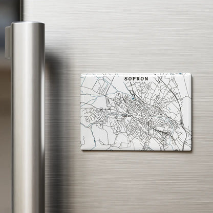Sopron hűtőmágnes