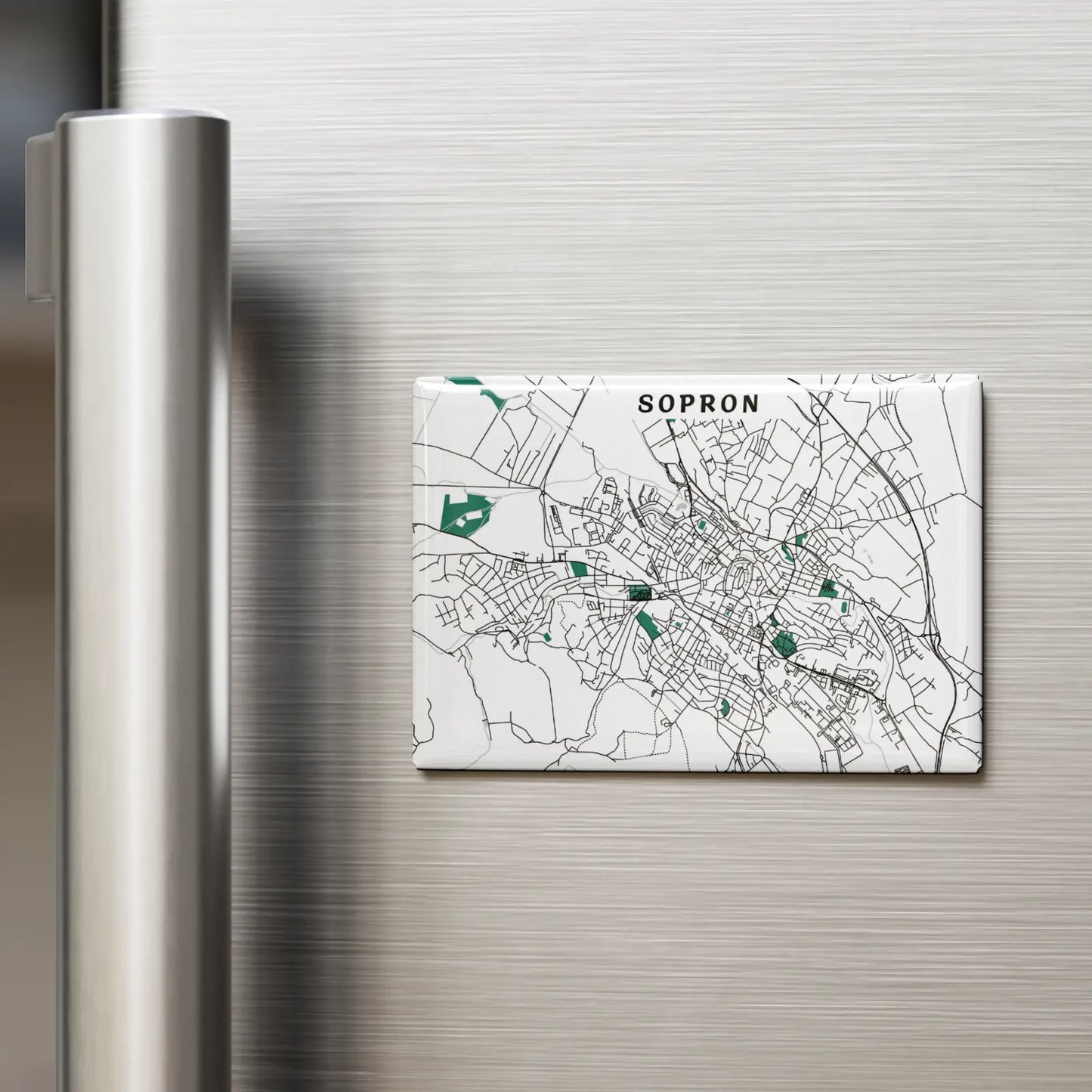 Sopron hűtőmágnes