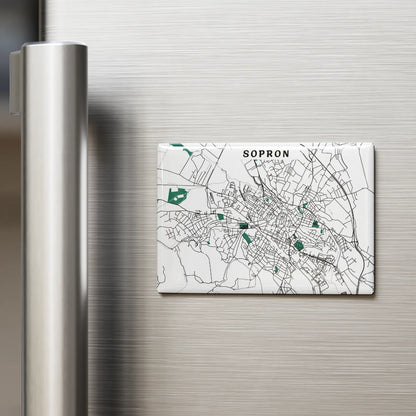 Sopron hűtőmágnes