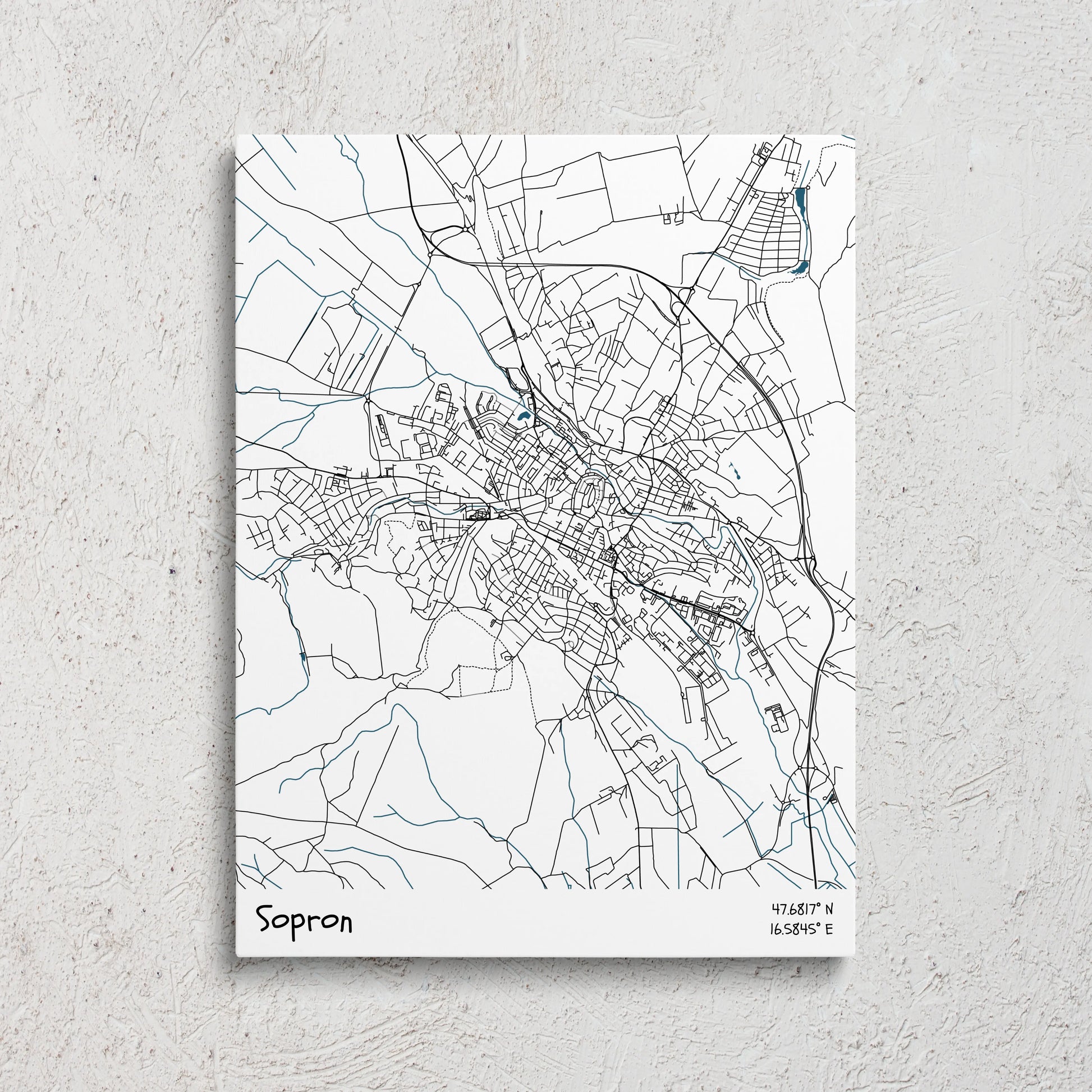 Sopron vászonkép