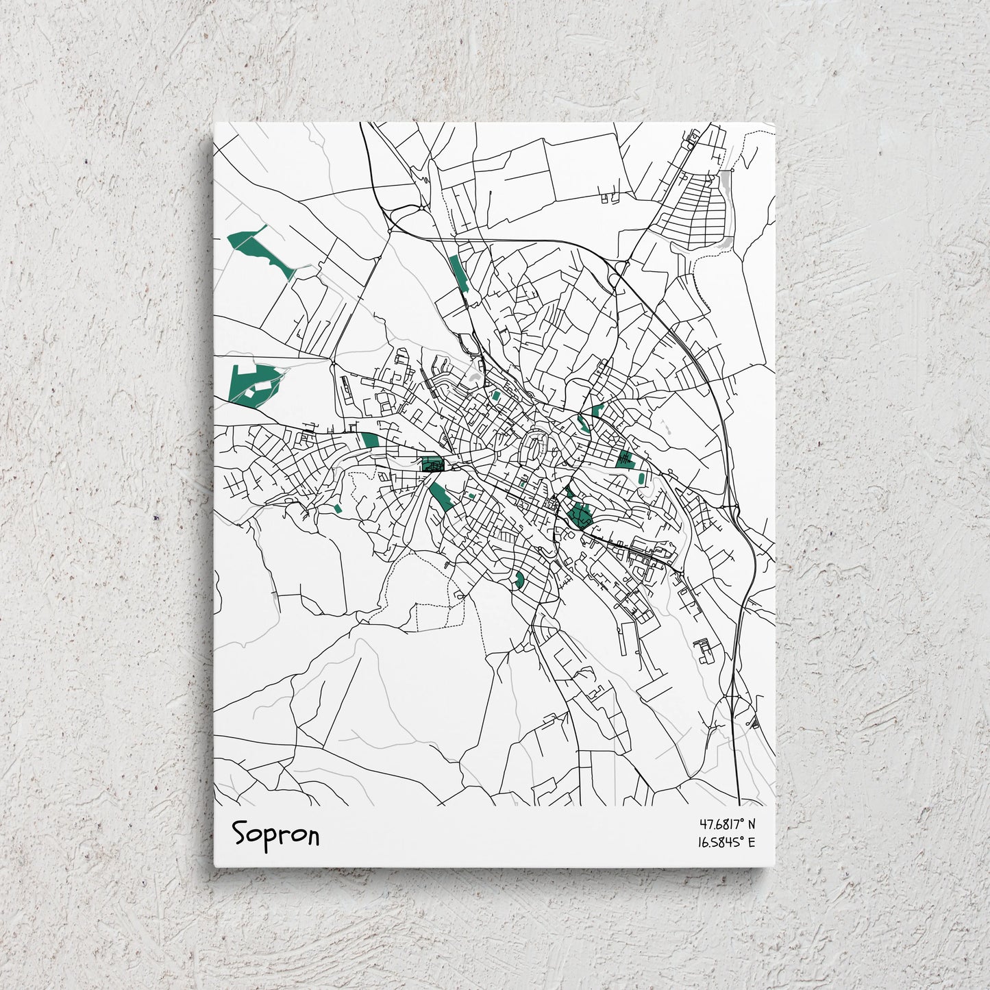 Sopron vászonkép