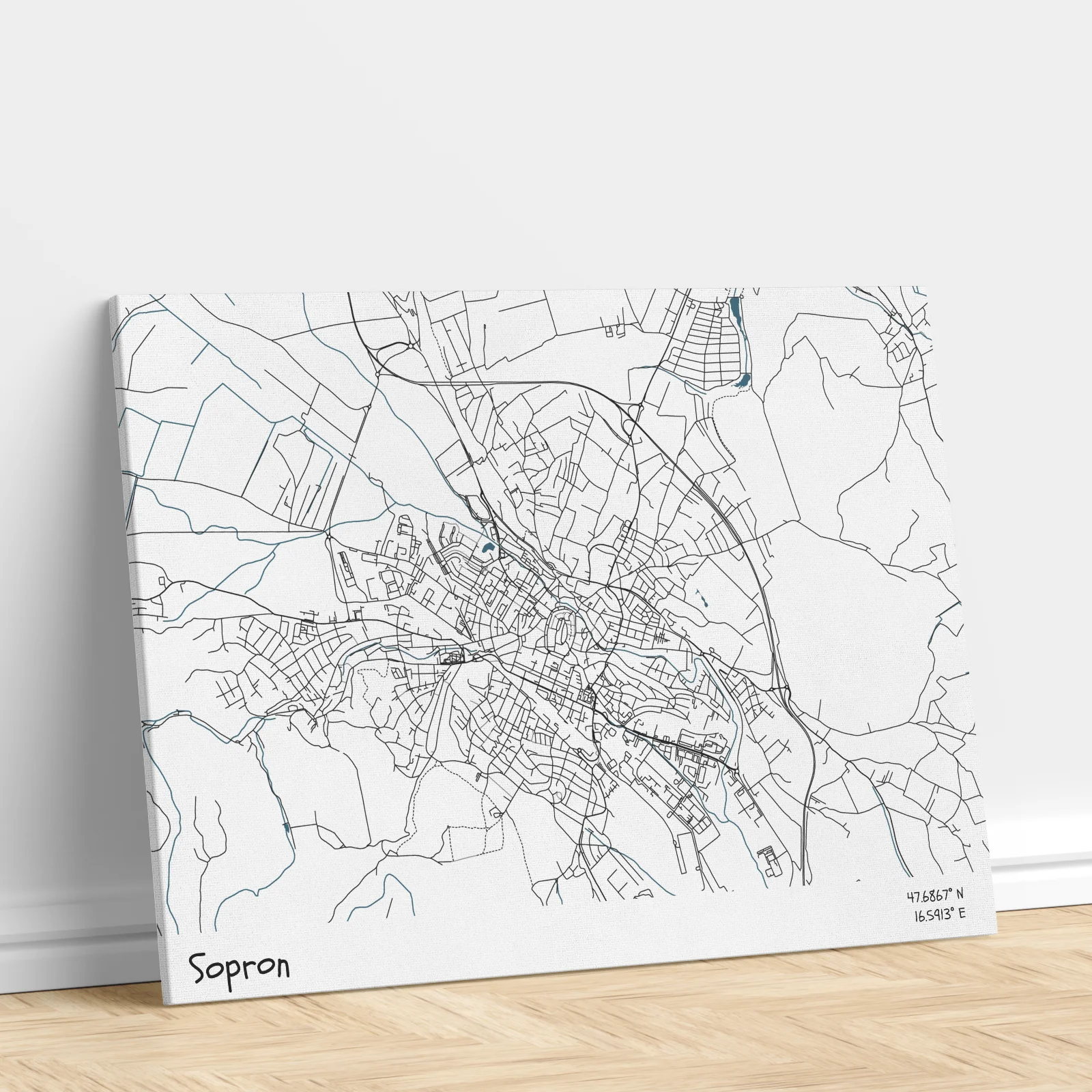 Sopron vászonkép