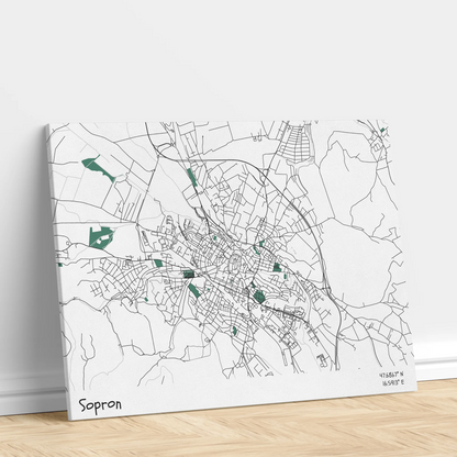 Sopron vászonkép