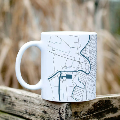 Szarvas - Térképes bögre