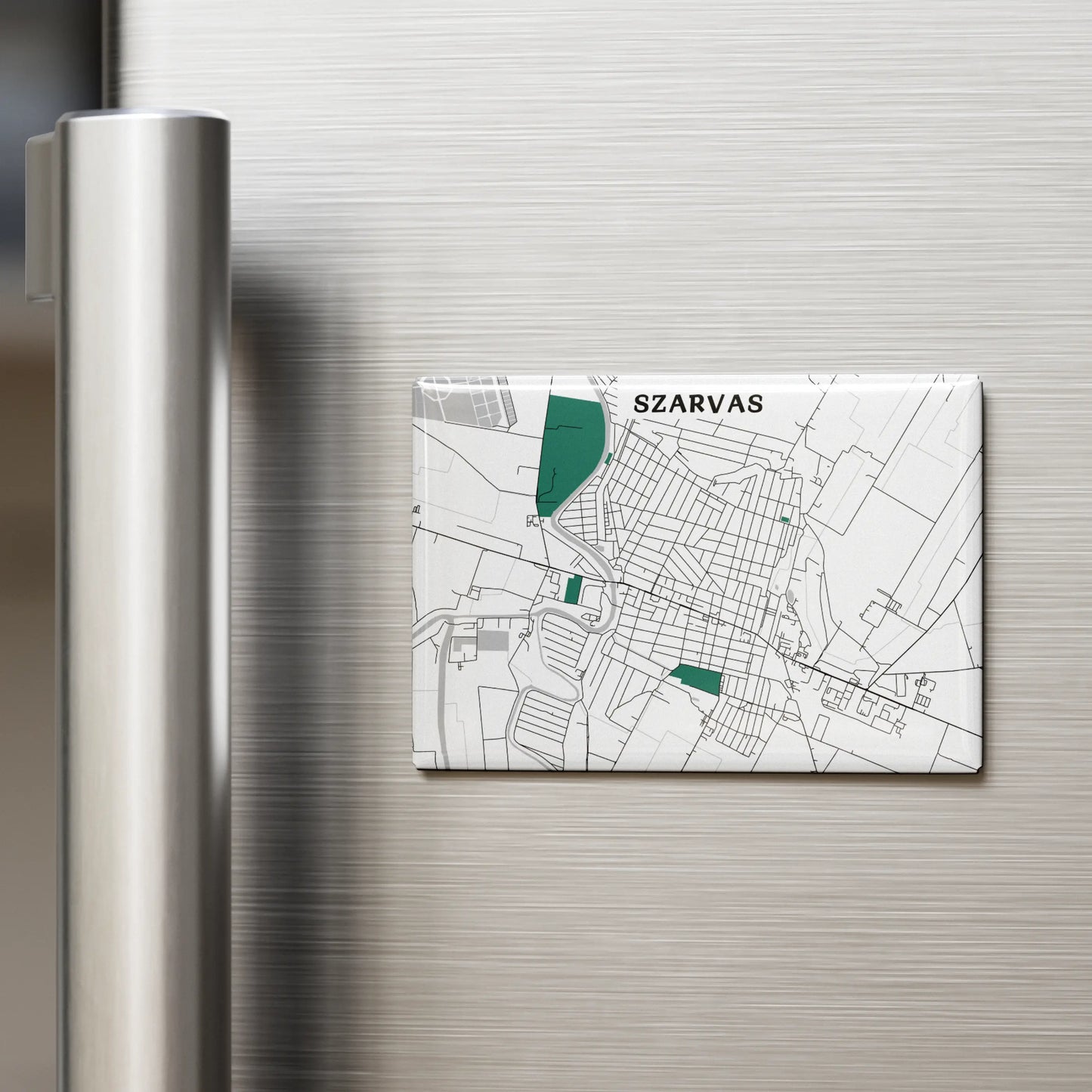 Szarvas hűtőmágnes