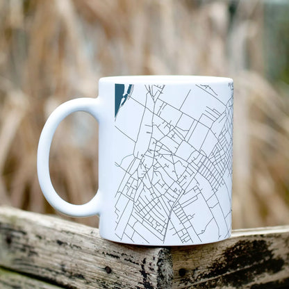 Szigethalom - Térképes bögre