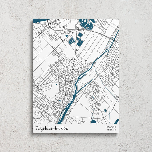Szigetszentmiklós vászonkép