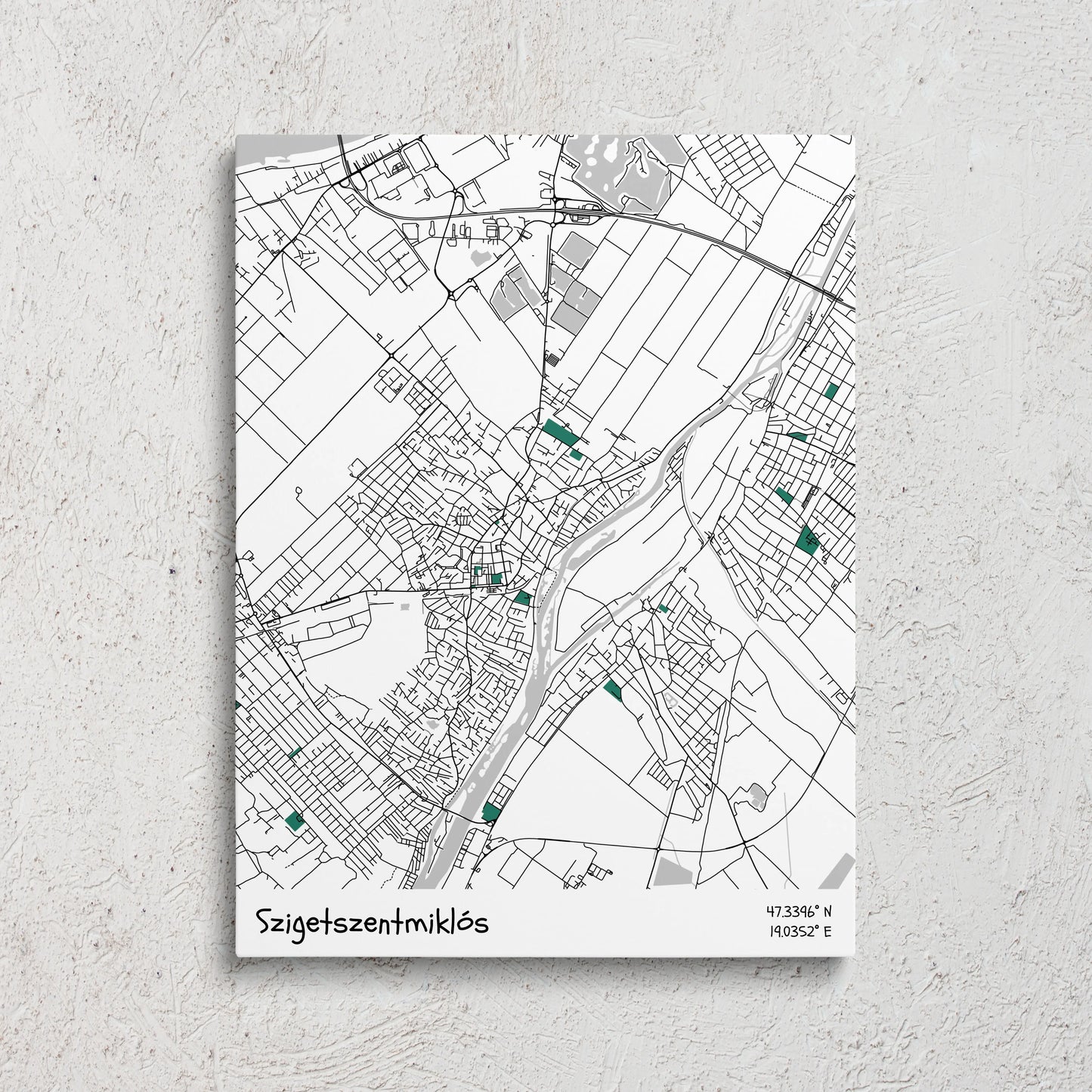 Szigetszentmiklós vászonkép