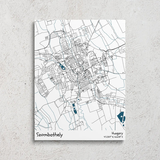 Szombathely vászonkép
