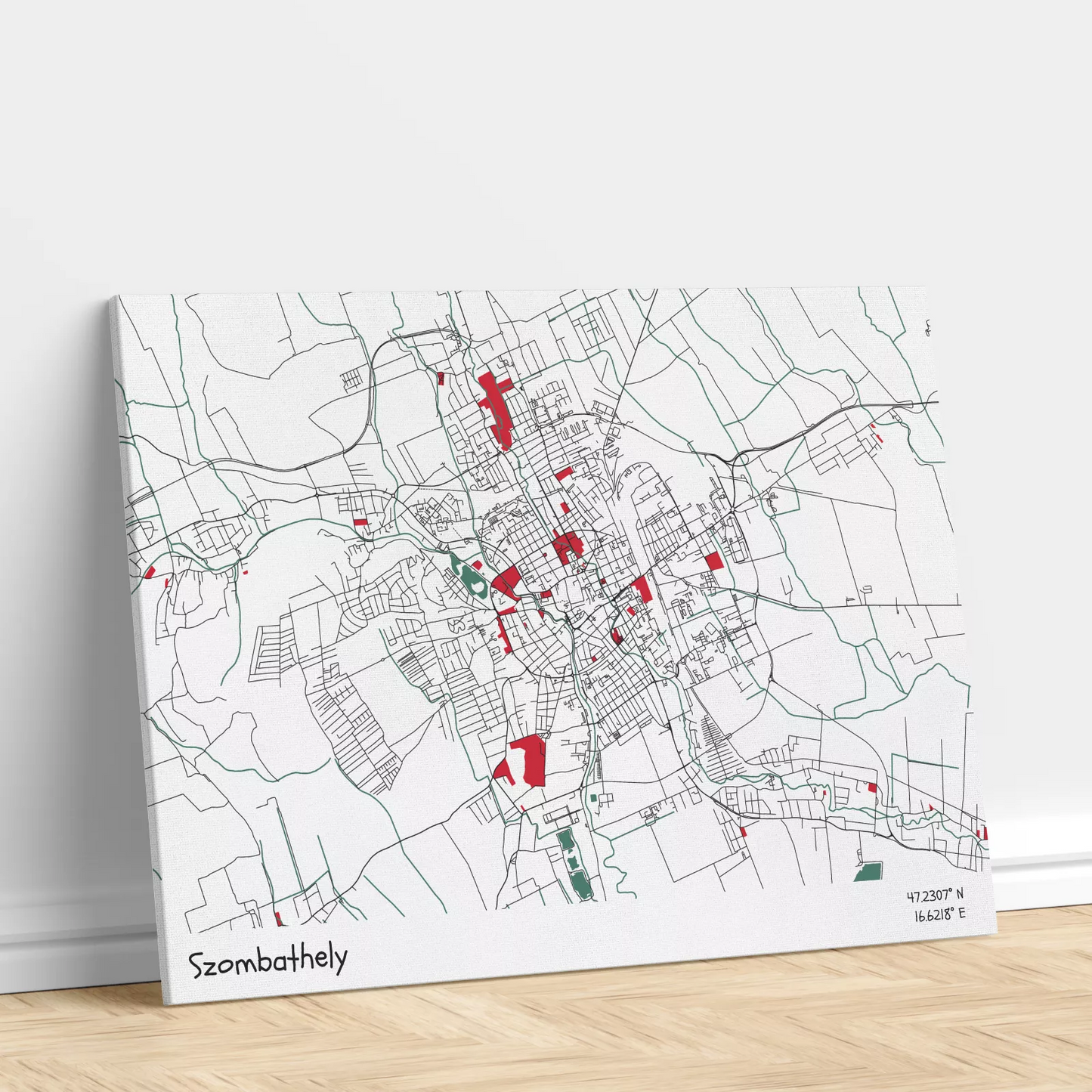 Szombathely vászonkép