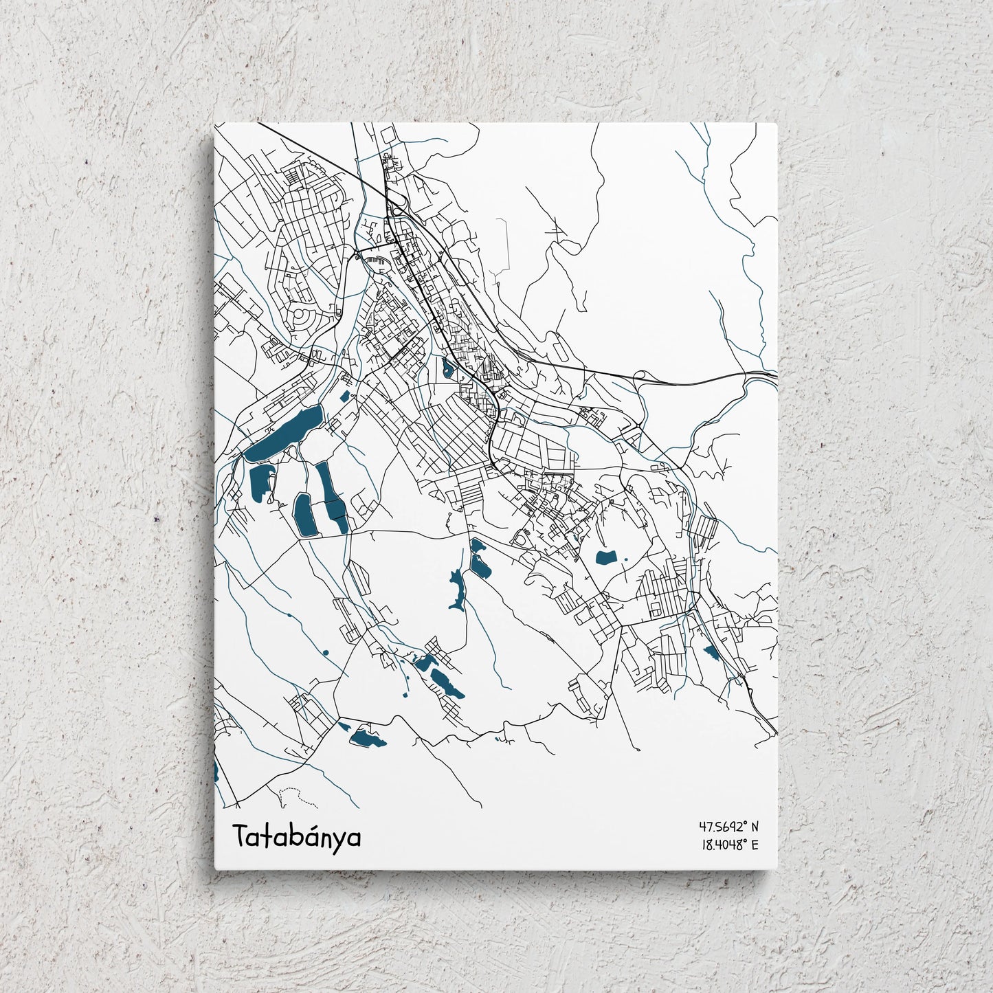 Tatabánya vászonkép