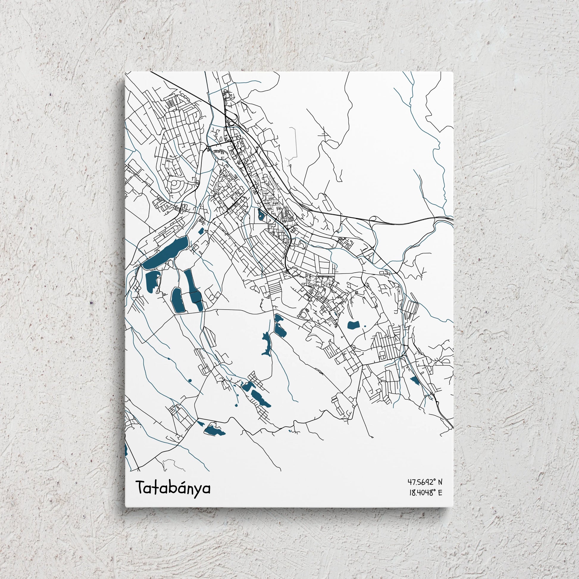 Tatabánya vászonkép