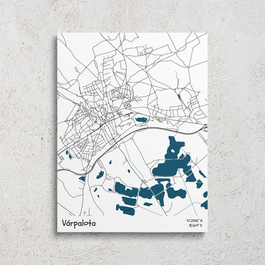 Várpalota vászonkép