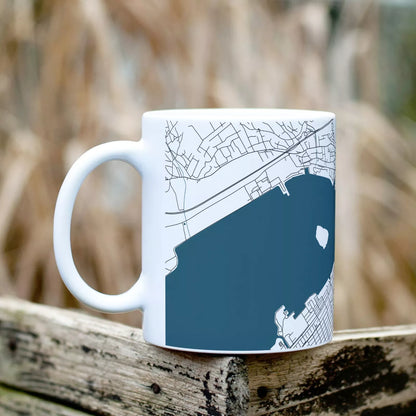 Velence - Térképes bögre