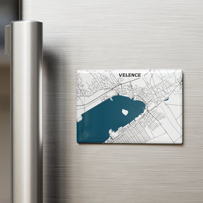Velence hűtőmágnes