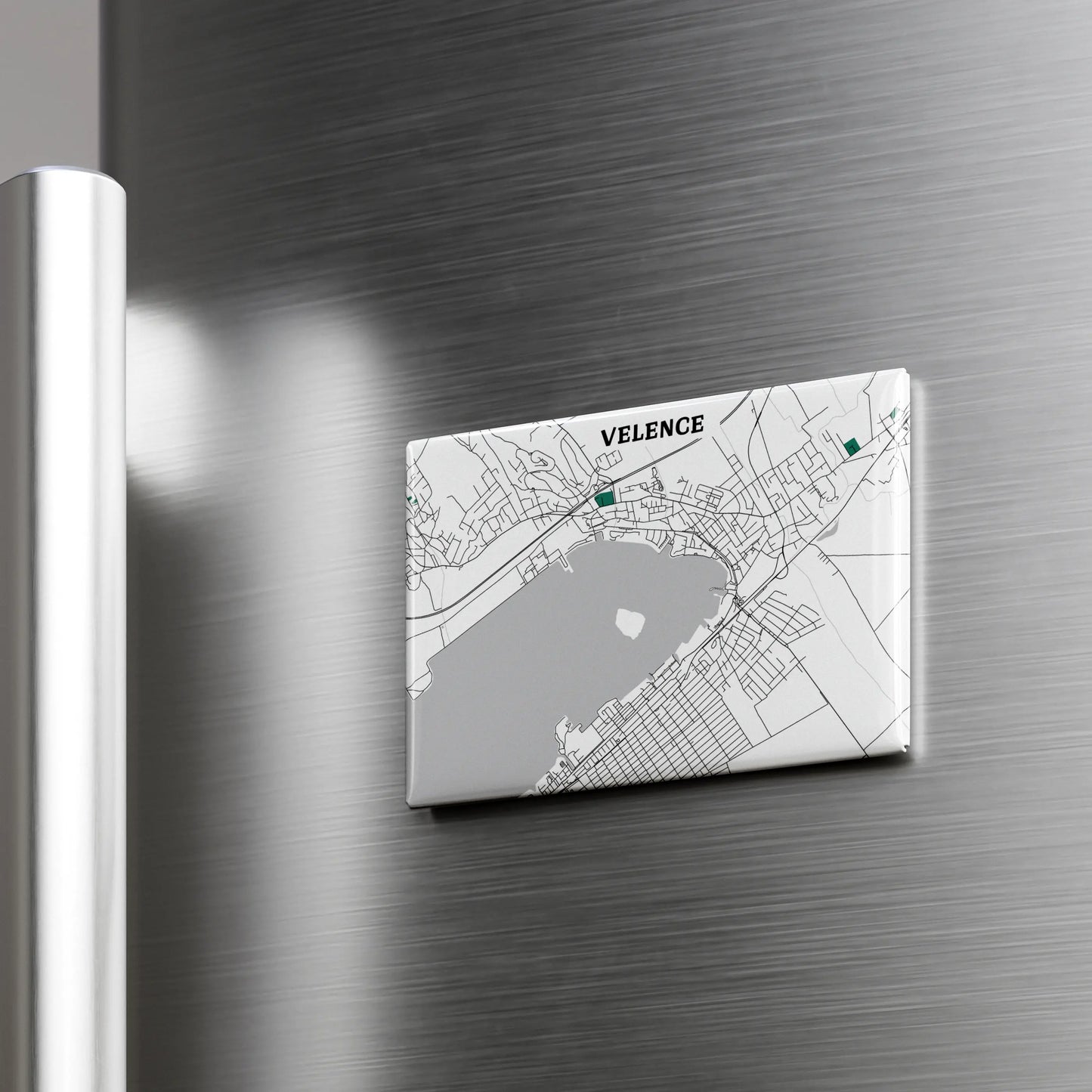 Velence - Térképes hűtőmágnes