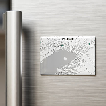 Velence hűtőmágnes