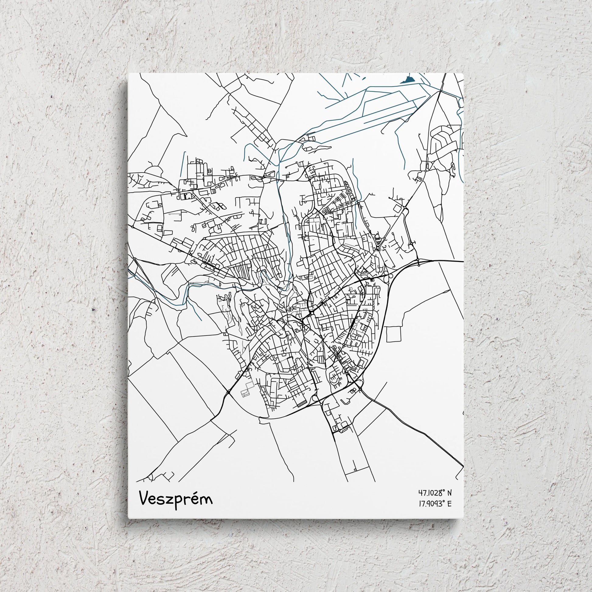 Veszprém vászonkép