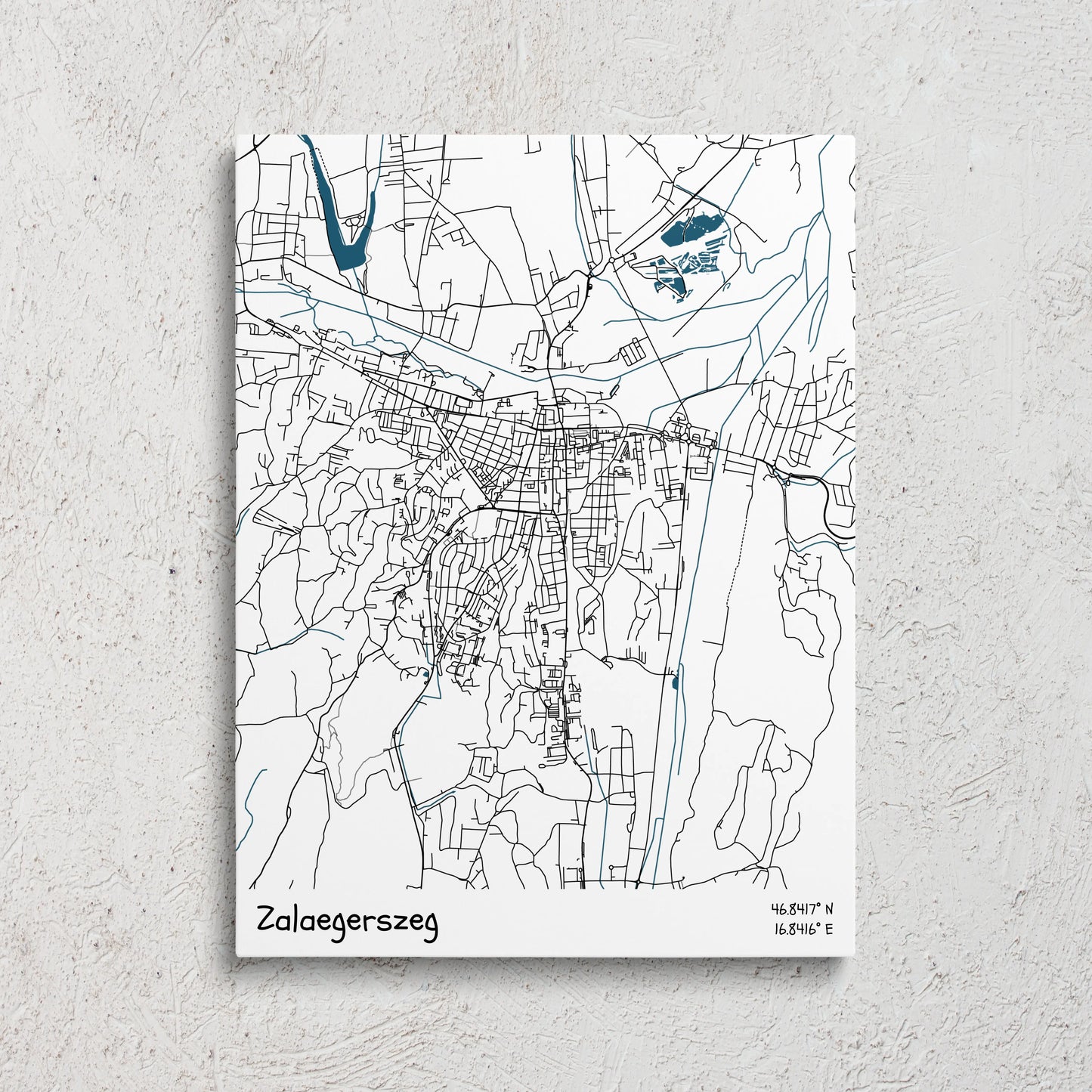 Zalaegerszeg vászonkép