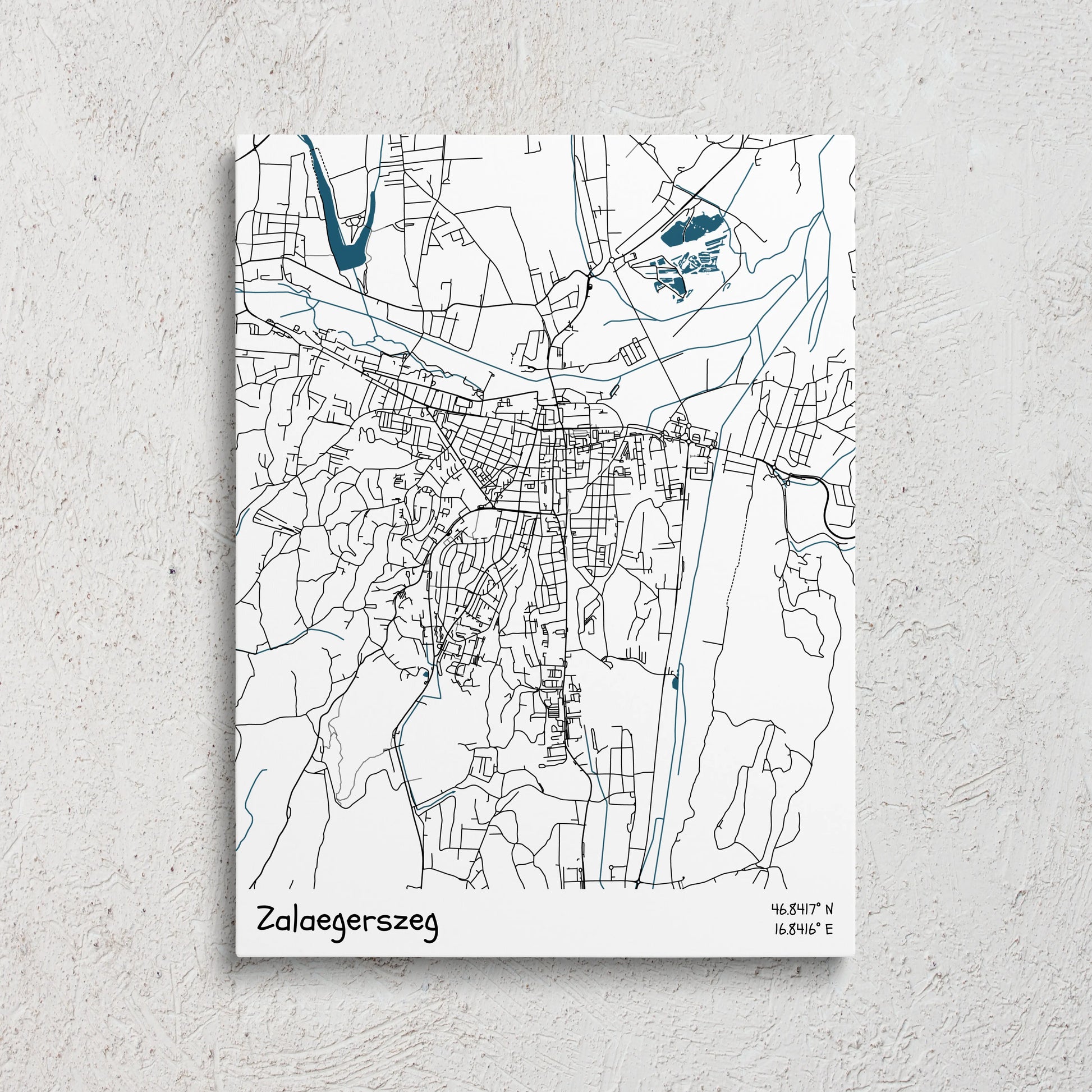 Zalaegerszeg vászonkép