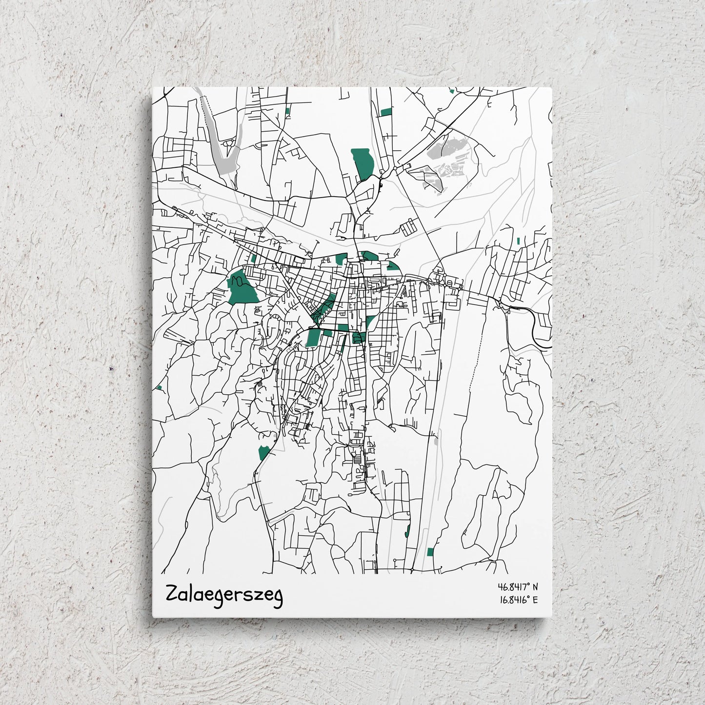 Zalaegerszeg vászonkép
