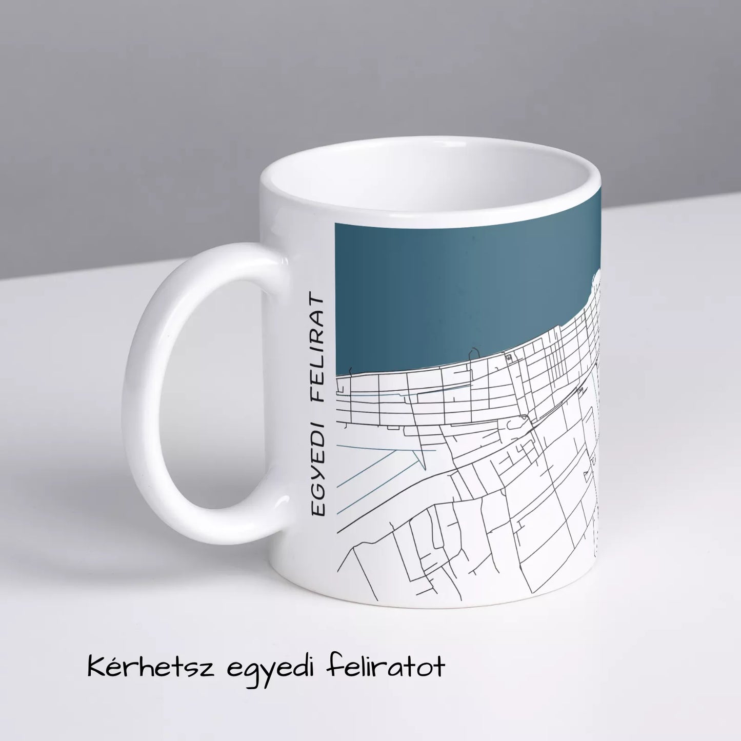 Zamárdi - Térképes bögre