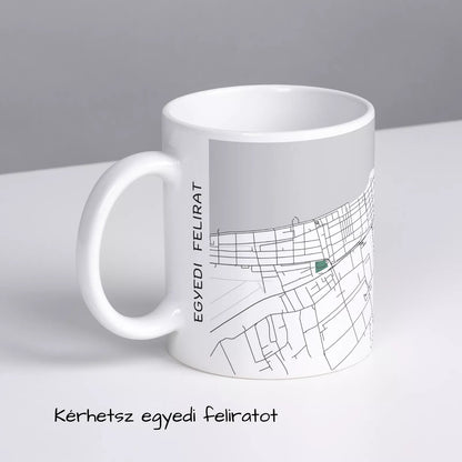 Zamárdi - Térképes bögre